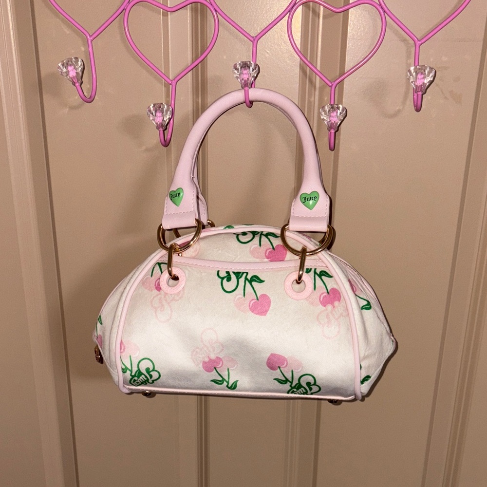 🍒 Juicy Couture Retro Juicy Cherry Satchel 🍒